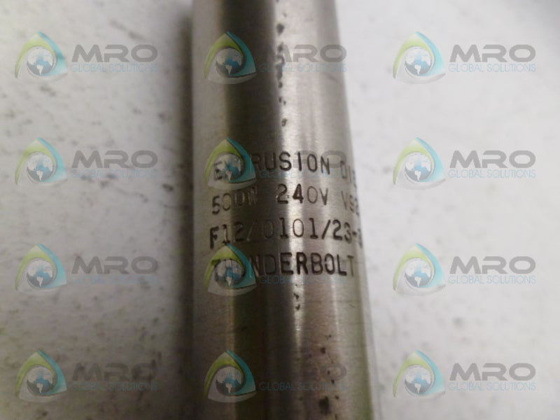 EXTRUSION DIES F12/0101/23-8 CARTRIDGE HEATER 500W 240V *USED*