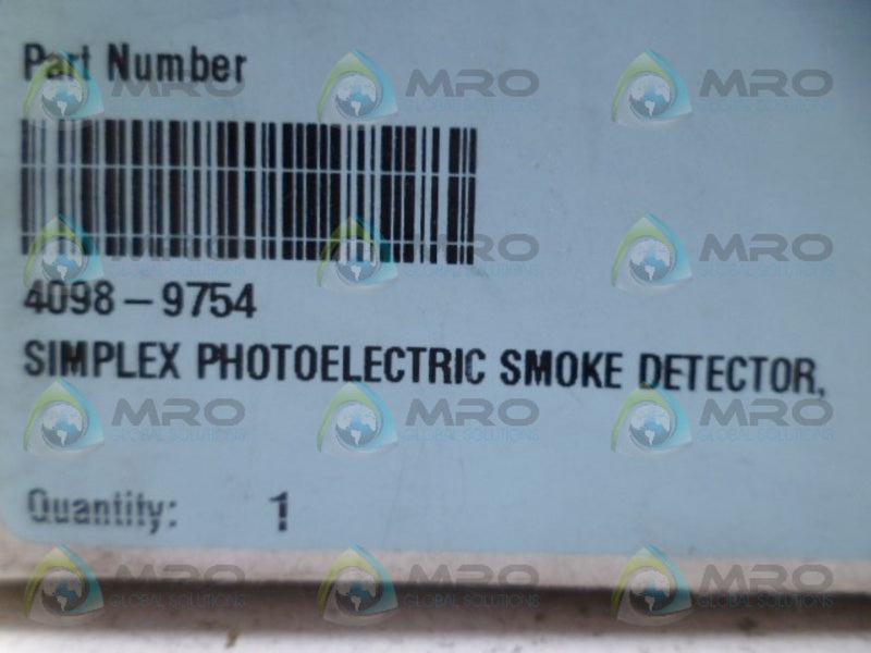 SIMPLEX 4098-9754 DETECTOR  NSMP