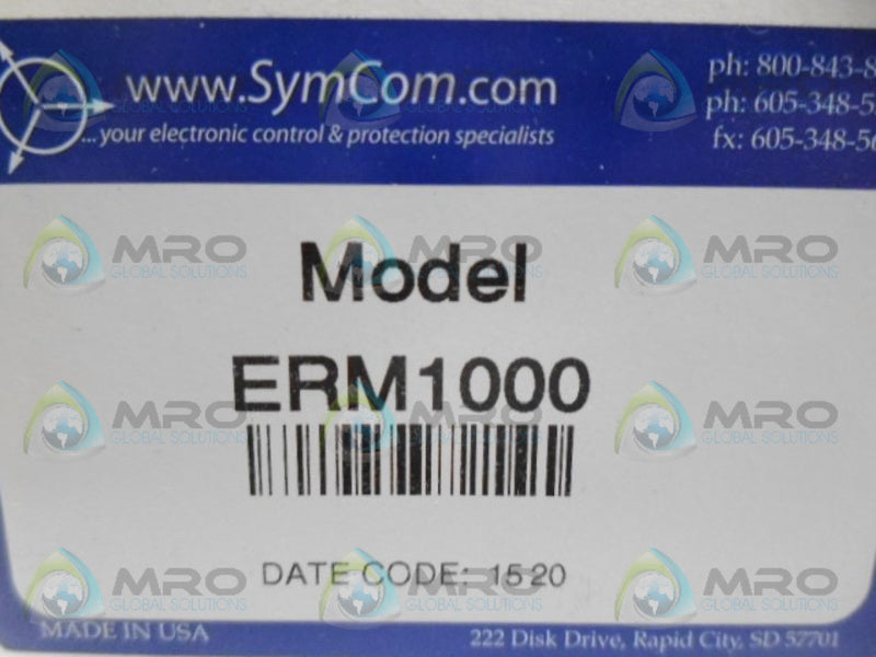CUTLER HAMMER RM1000 MOTOR MONITOR  NSMP