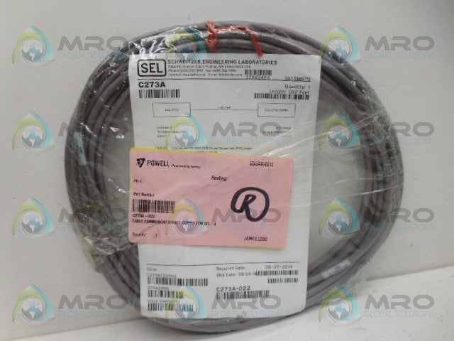 SEL C273A-022 CABLE *NEW IN ORIGINAL PACKAGE*