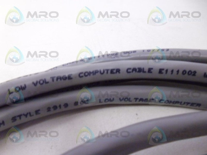 E111002 DATA LOW VOLTAGE COMPUTER CABLE *NEW NO BOX*