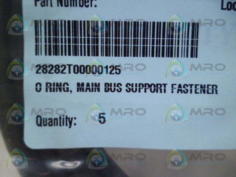 INDUSTRIAL MRO 28282T00000125 FASTENER (PKG OF 5) *NEW IN BAG*