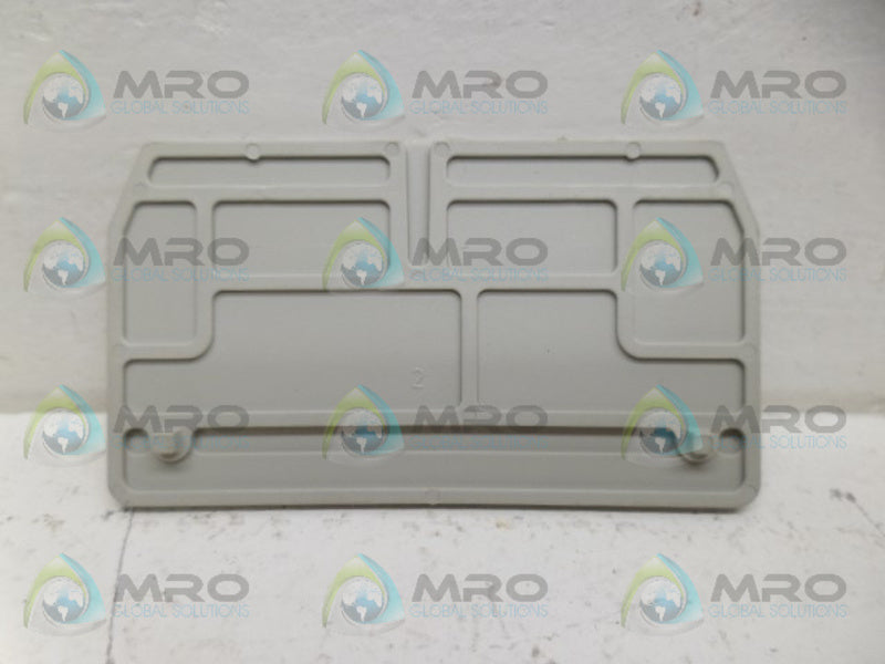 ALLEN BRADLEY 1492-EBL4 END BARRIER NSNP