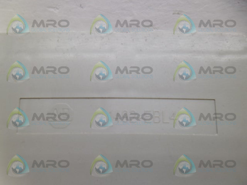 ALLEN BRADLEY 1492-EBL4 END BARRIER NSNP