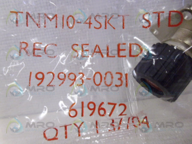 ITT CANNON 192993-0031 CONNECTOR SOCKET *NEW IN FACTORY BAG*