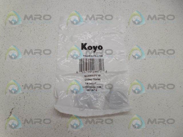 KOYO TRA-815:PA:L125 WASHER (PKG OF 10) *NEW IN FACTORY BAG*