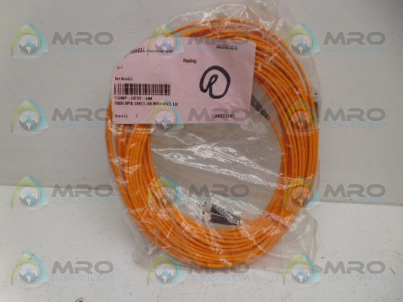 INDUSTRIAL MRO FCOMP-2STST-14M FIBER OPTIC CABLE *NEW IN FACTORY BAG*