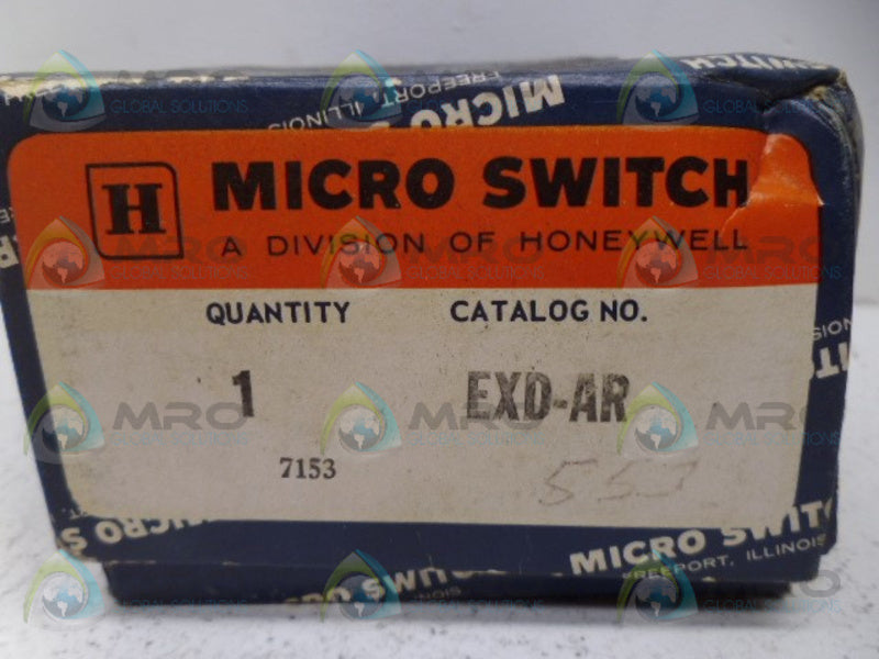 MICRO SWITCH EXD-AR LIMIT SWITCH  NSMP
