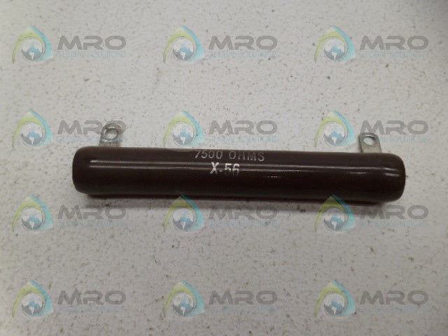 OHMITE 0412 RESISTOR 50W 7500OHMS *NEW IN BOX*