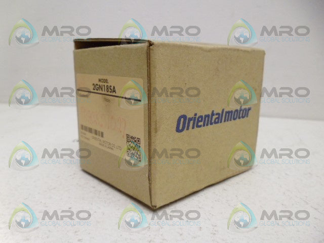 ORIENTAL MOTOR 2GN18SA *NEW IN BOX*
