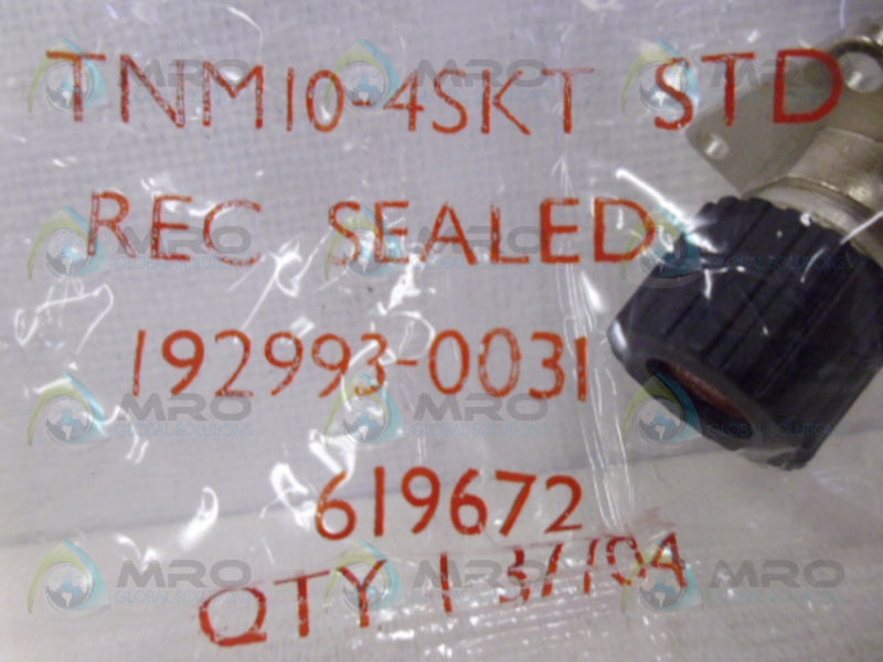 ITT CANNON 192993-0031 CONNECTOR SOCKET * NEW IN FACTORY BAG *