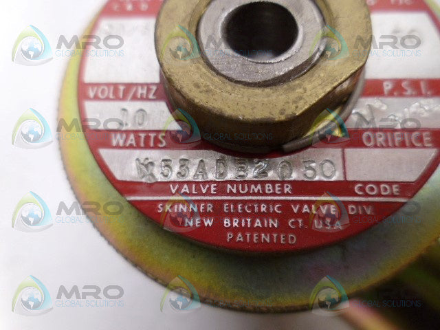 SKINNER X53ADB2050 SOLENOID VALVE *NEW NO BOX*