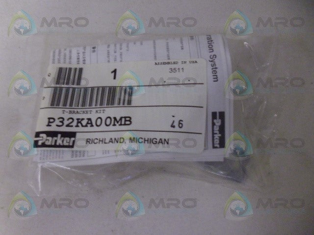 PARKER P32KA00MB T-BRACKET KIT *NEW IN FACTORY BAG*
