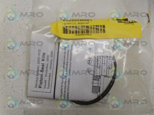 PARKER CB2502MA01 CYLINDER KIT *NEW IN BOX*