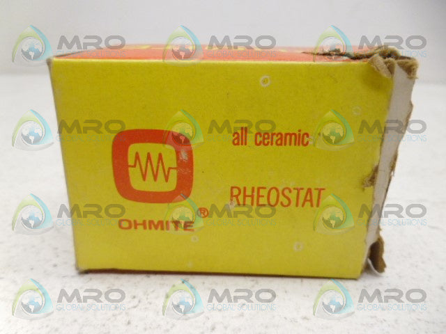 OHMITE 0147 RHEOSTAT 25W 25OHMS *NEW IN BOX*