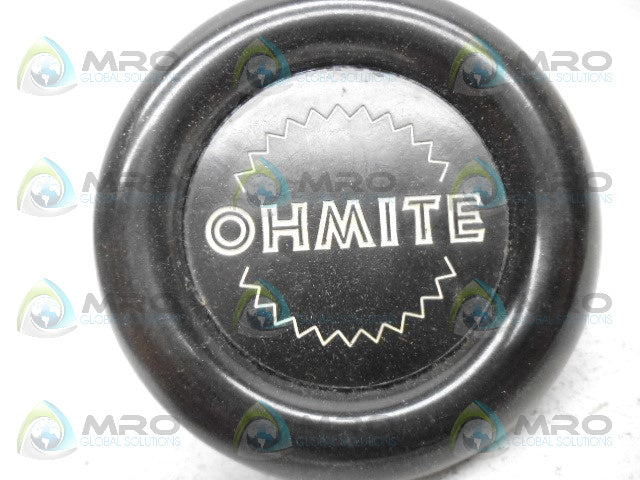 OHMITE 5105 HANDWHEEL KNOB *NEW IN BOX*