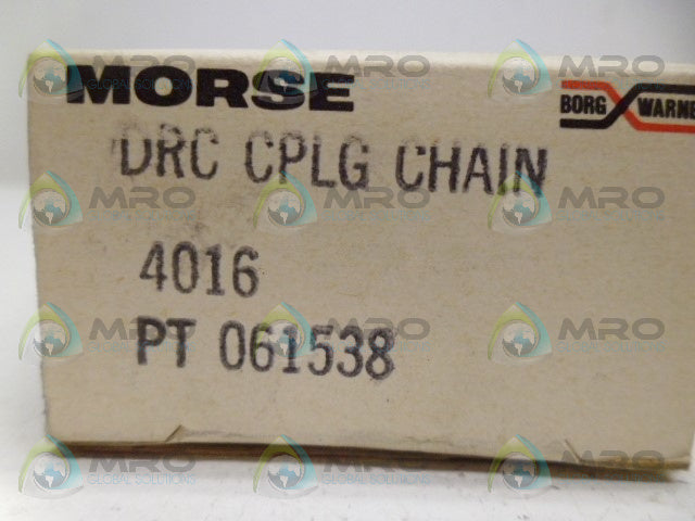 MORSE 4016 COUPLING CHAIN*NEW IN BOX*