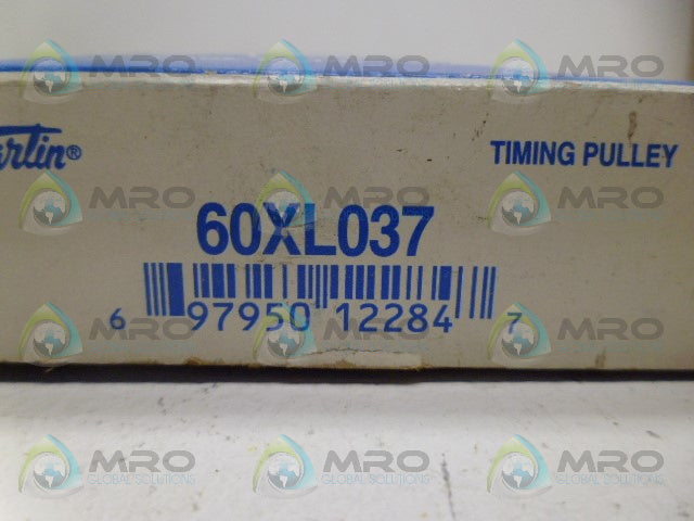 MARTIN 60XL037 TIMING PULLEY *NEW IN BOX*