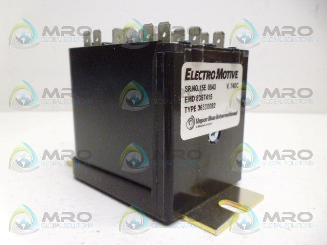 ELECTRO-MOTIVE 36530082 RELAY *USED*