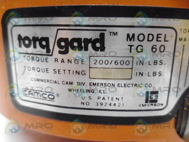 EMERSON TG60 *NEW NO BOX*