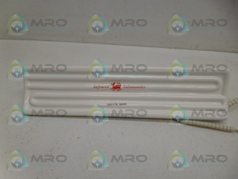INFRARED SALAMANDER FTE-1000-120-0-L6-WH-0 CERAMIC HEATER  NSMP
