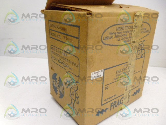 DELTRON W105B POWER SUPPLY *NEW IN BOX*