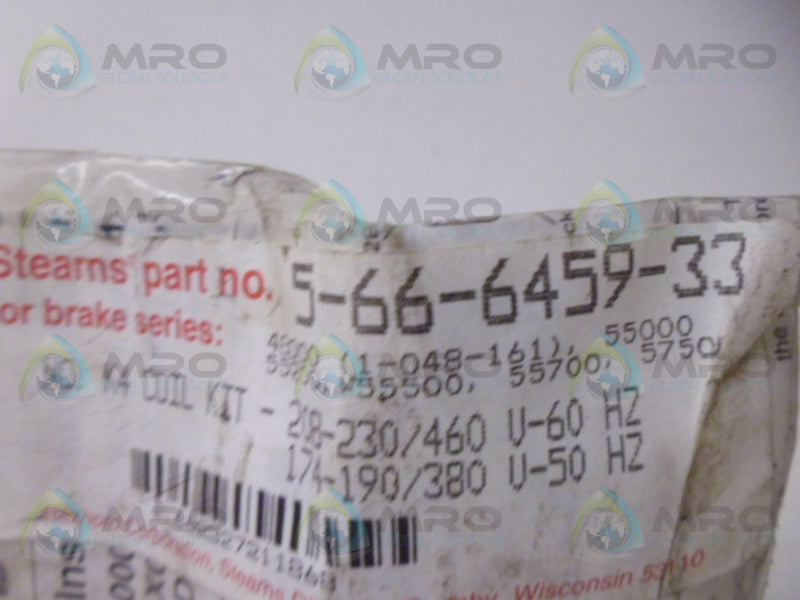 STEARNS 5-66-6459-33 COIL KIT * NEW IN FACTORY BAG *
