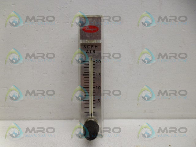 DWYER SCFH AIR FLOW METER *NEW NO BOX*