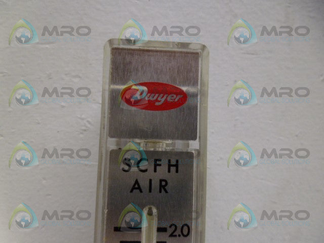DWYER SCFH AIR FLOW METER *NEW NO BOX*