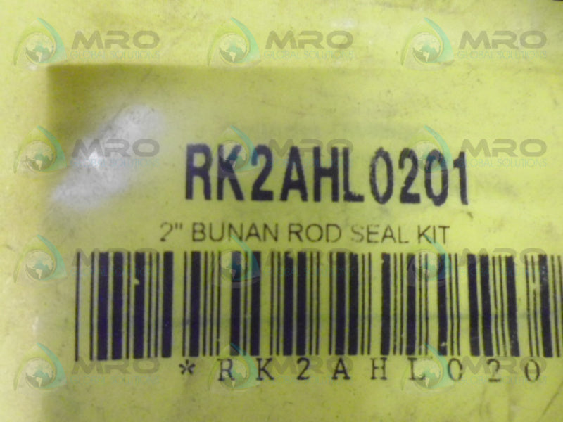 PARKER RK2AHL0201 2" BUNAN ROD SEAL KIT *NEW IN FACTORY BAG*