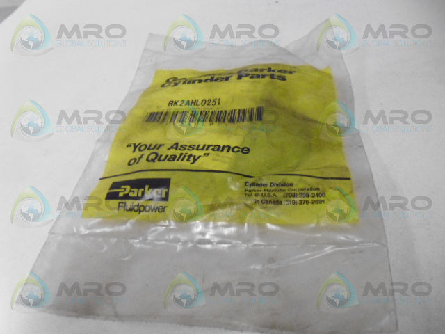 PARKER RK2AHL0251 2.5" BUNAN ROD SEAL KIT *NEW IN FACTORY BAG*