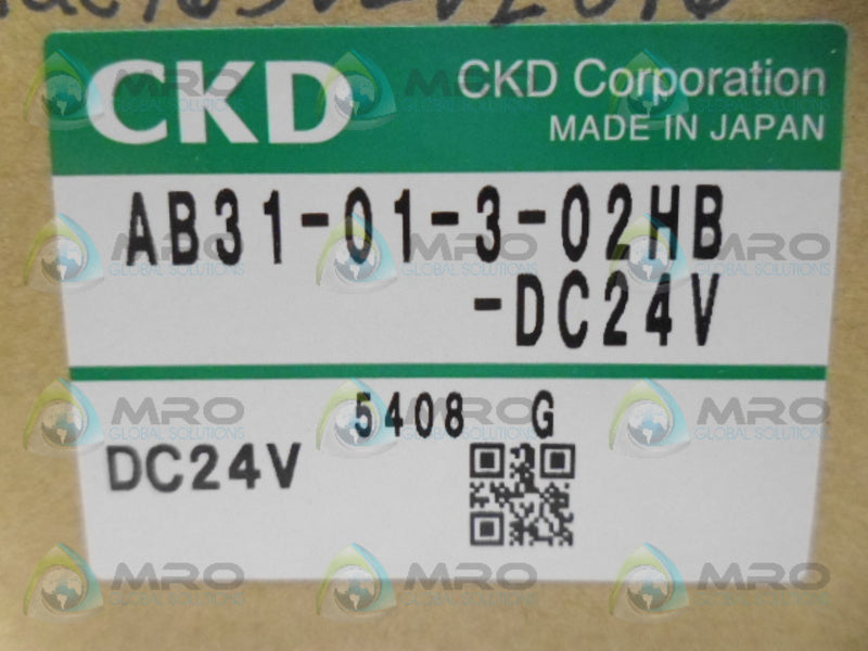 CKD AB31-01-3-02HB-DC24V VALVE NSMP