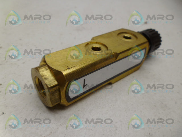MASTER PNEUMATIC 495-09345 VALVE *NEW IN BOX*