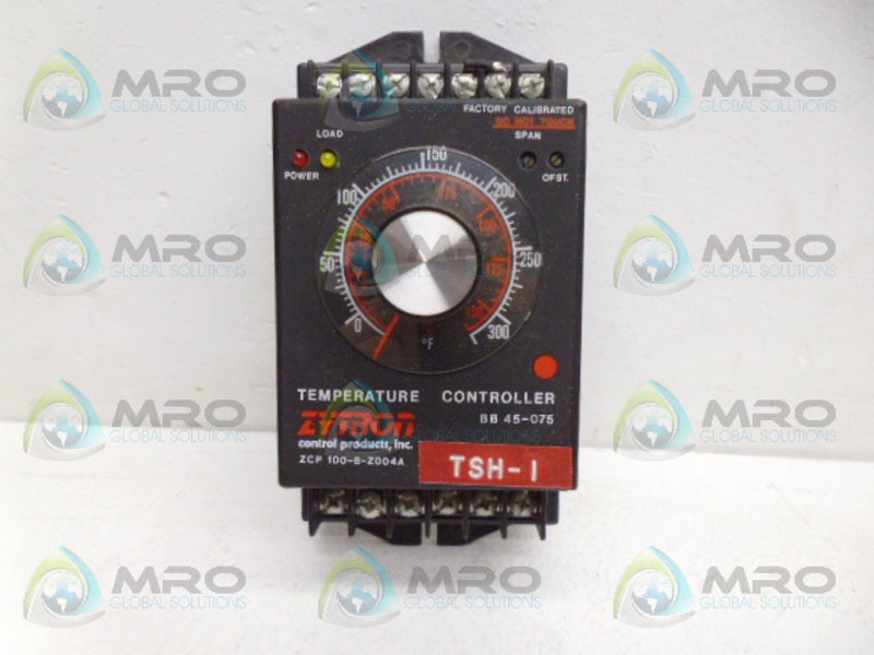 ZYTRON ZCP-100-8-Z004A TEMPERATURE CONTROLLER  NSNP