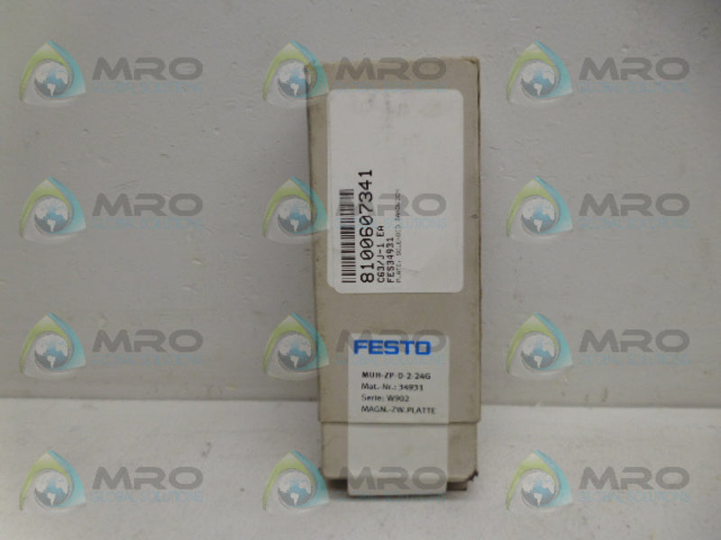 FESTO MUH-ZP-D-2-24G PNEUMATIC BLOCK PLATE NSMP