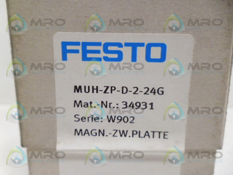 FESTO MUH-ZP-D-2-24G PNEUMATIC BLOCK PLATE NSMP