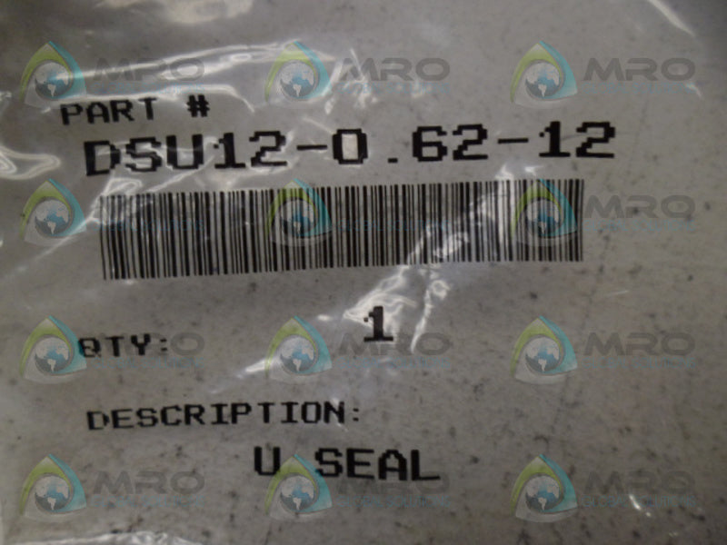 INDUSTRIAL MRO DSU12-0.62-12 U-SEAL *NEW IN FACTORY BAG*