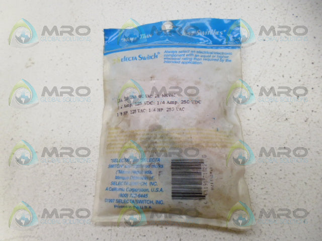 SELECTA BZ-2RQ66-BG REPLACEMENT SWITCH *NEW IN FACTORY BAG*
