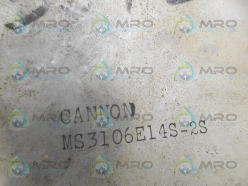 CANNON MS3106E14S-2S CONNECTOR *NEW IN FACTORY BAG*