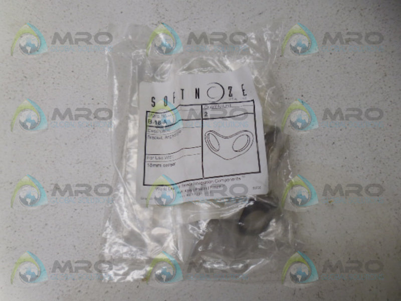 SOFTNOZE B-18-A BRACKETS (PKG OF 2) NSMP