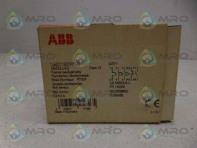 ABB 1SAZ211201R1033 RELAY *NEW IN BOX*