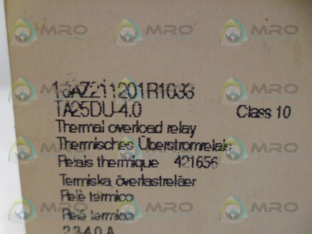 ABB 1SAZ211201R1033 RELAY *NEW IN BOX*