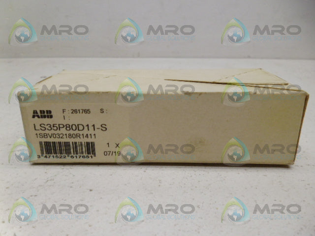 ABB LS35P80D11-S 1SBV032180R1411 LIMIT SWITCH (AS PICTURED) *NEW IN BOX*