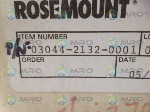 ROSEMOUNT 03044-2132-0001 COVER  *NEW IN BOX*