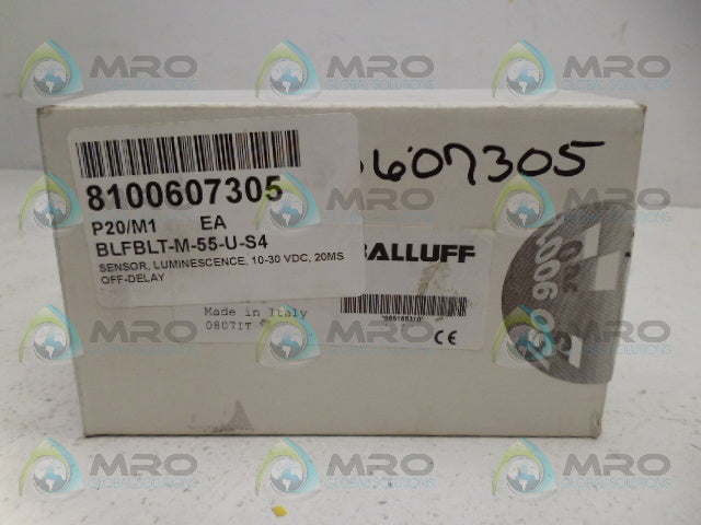 BALLUFF BLFBLT-M-55-U-S4 SENSOR *NEW IN BOX*