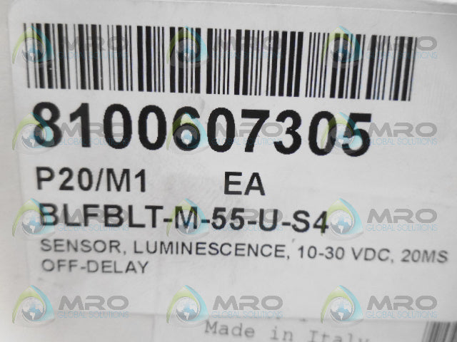 BALLUFF BLFBLT-M-55-U-S4 SENSOR *NEW IN BOX*