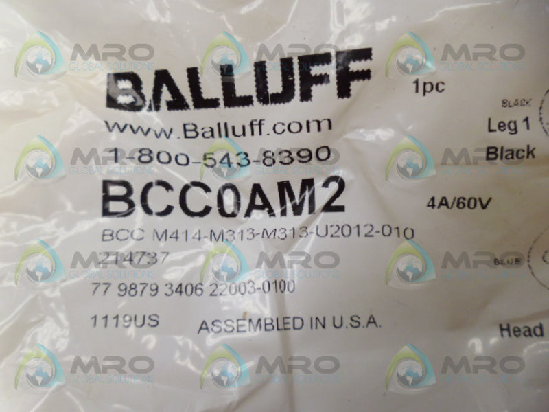 BALLUFF BCC0AM2 CONNECTOR SPLITTER NSMP