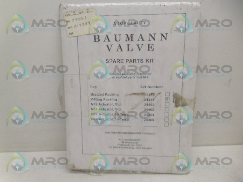BAUMANN 24461 SPARE PARTS KIT *NEW IN ORIGINAL PACKAGE*