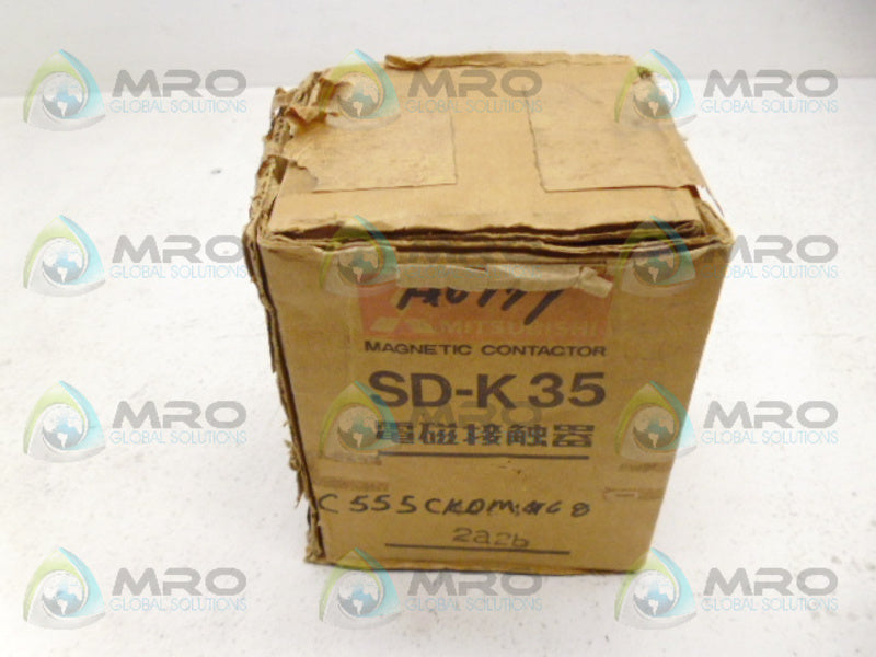 MITSUBISHI SD-K35 CONTACTOR *NEW IN BOX*