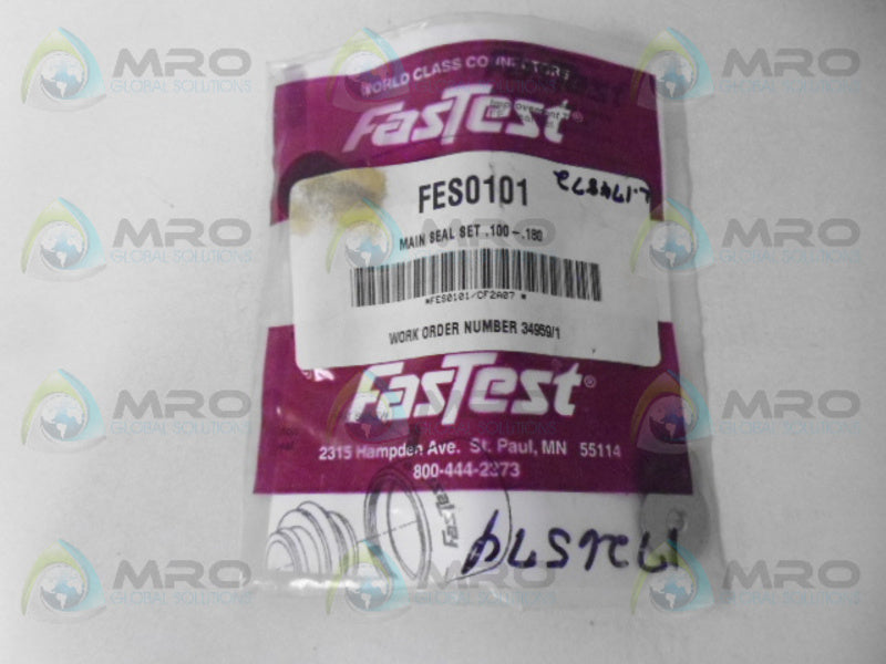FASTEST FES0101 MAIN SEAL KIT *NEW IN FACTORY BAG*